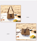 Versatile One Shoulder Handmade Woven Bag For Women