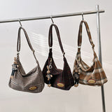 Autumn And Winter Large Capacity Woolen Bag For Women