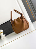 Darling mini leather bucket bag