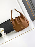 Darling mini leather bucket bag