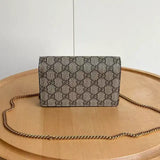 GG Supreme canvas mini bag with cherries