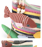 Many Fish designer original shoulder bag
