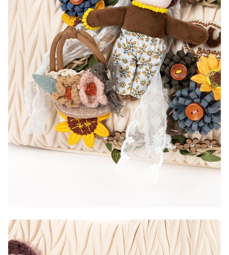 Sunlight Fluff designer original shoulder bag