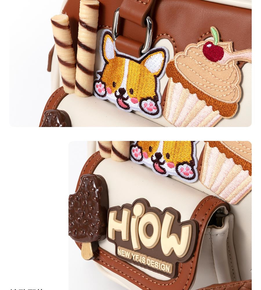 Flowing Center Cookie Island designer original handbag