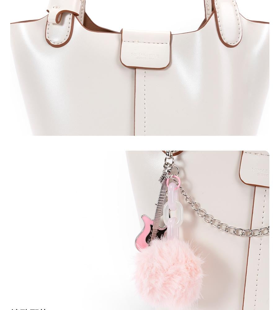 Pink & White Dream designer original handbag