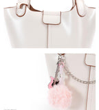 Pink & White Dream designer original handbag