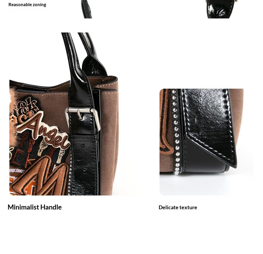 Wild Latte designer original handbag