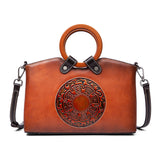 Fashion Vintage Designer Ladies Bags Genuine Leather Womens Handbags For Women Shoulder Bag