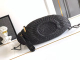 Black Small crochet bag