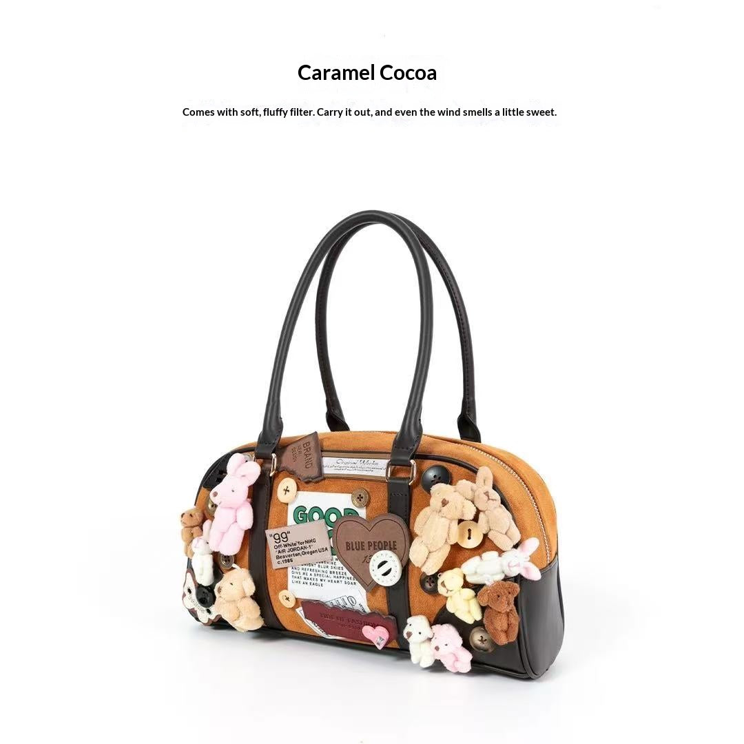 Caramel Cocoa designer original shoulder bag