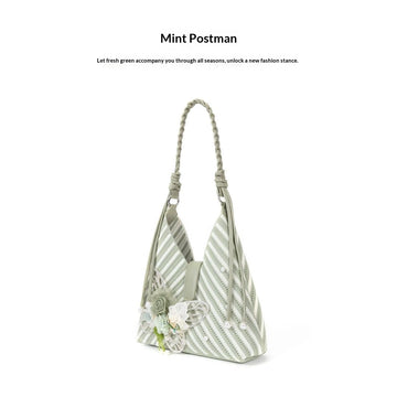 Mint Postman designer original shoulder bag