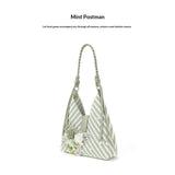 Mint Postman designer original shoulder bag
