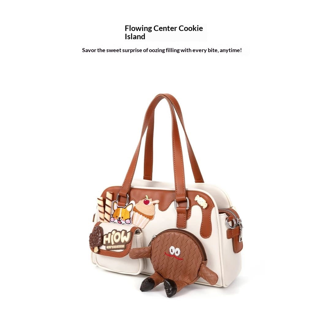 Flowing Center Cookie Island designer original handbag