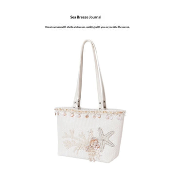 Sea Breeze Journal designer original shoulder bag