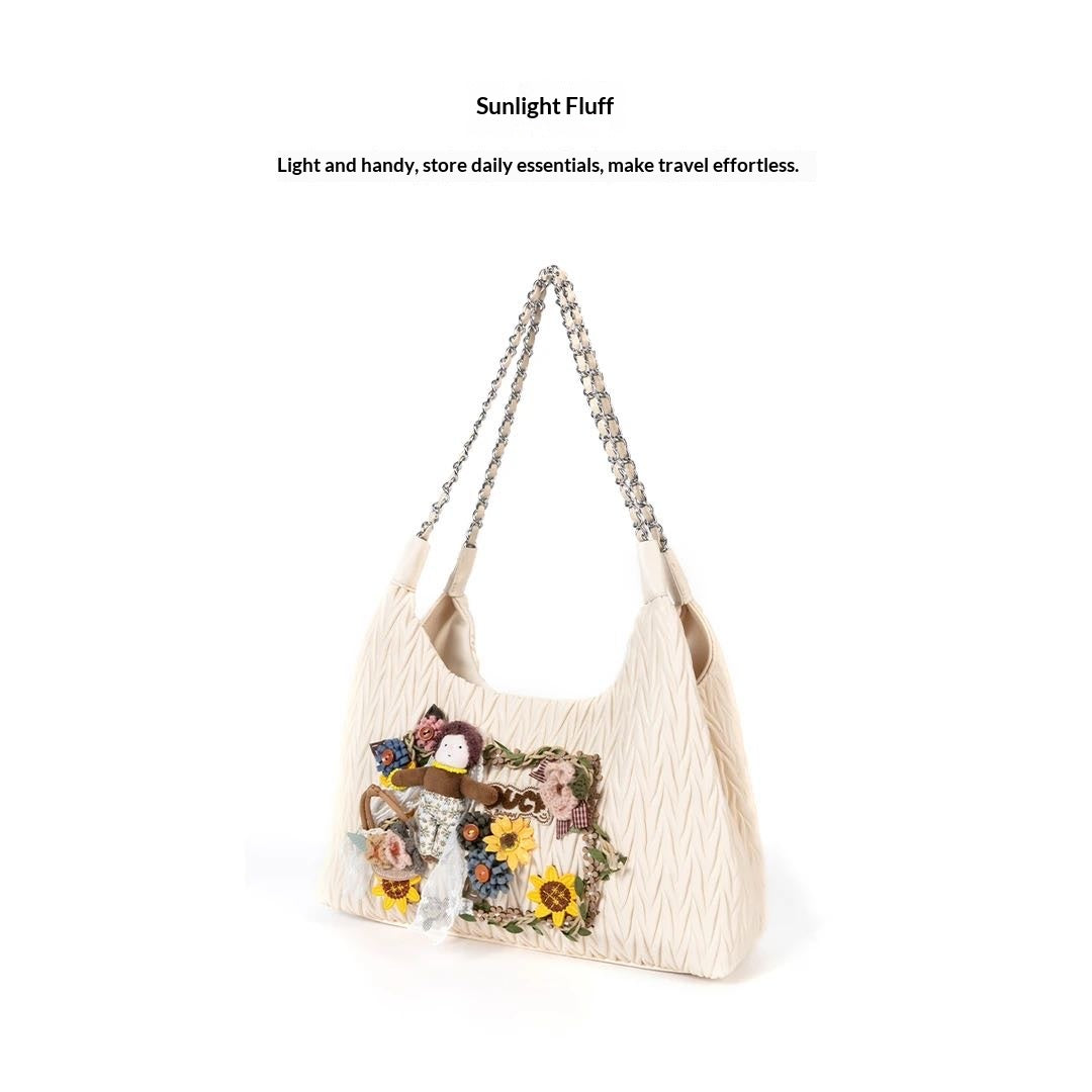 Sunlight Fluff designer original shoulder bag