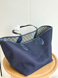 Totissima Large Denim Tote Bag