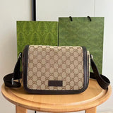 GG Supreme Canvas Men's Messenger Bag