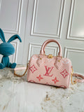 Pink monogram series handbags