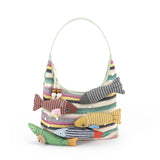 Many Fish designer original shoulder bag
