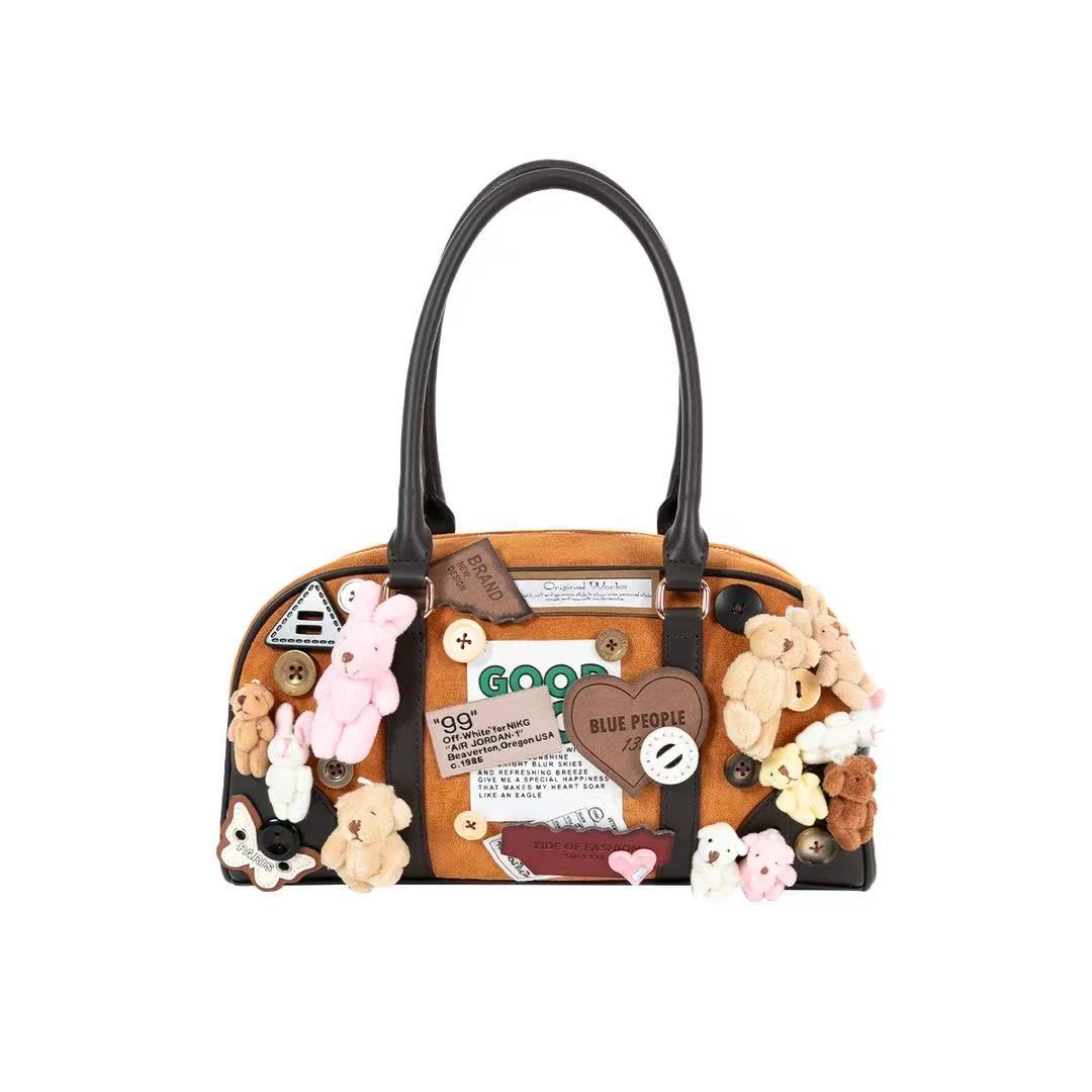 Caramel Cocoa designer original shoulder bag