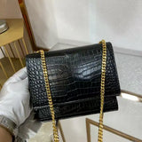 small Kate series small crocodile pattern tassel bag