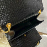 small Kate series small crocodile pattern tassel bag