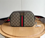 Ophidia series GG canvas small camera bag