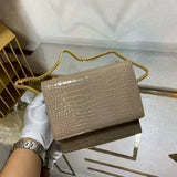 small Kate series small crocodile pattern tassel bag