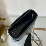 small Kate series small crocodile pattern tassel bag