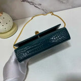 small Kate series small crocodile pattern tassel bag