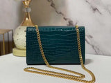 small Kate series small crocodile pattern tassel bag