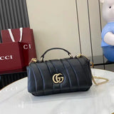 GG Marmont Mini Top Handle Shoulder Bag