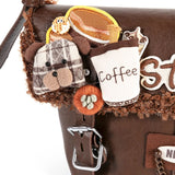 Bear makes coffee designer original shoulder bag