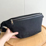 GG Black small belt bag