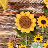 Sunflower Time designer original shoulder bag