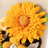 Summer Sunflower designer original shoulder bag