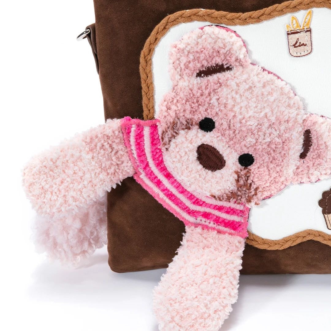 Cute Bear Fun Bites designer original shoulder bag