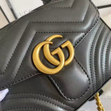 GG Marmont Mini Quilted Shoulder Bag