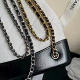 new limited edition gold and silver chain retro backpack