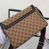 Classic GG monogram men's shoulder bag