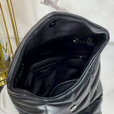 Loulou Puffer mini double chain bag