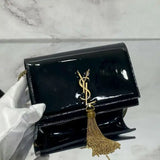 Kate Tassel Patent Leather Chain Bag