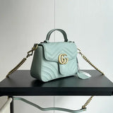 GG Marmont Mini Top Handle Bag