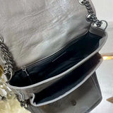 Niki Baby in Crinkled Vintage Leather