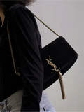 Kate series chain bag suede