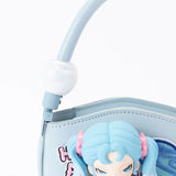 Milk Blue Puff designer original handbag