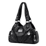Vintage Soft Leather New Diagonal Single Shoulder Bag For Women