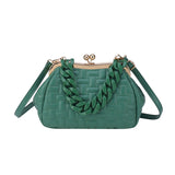 Small Design Pleated Single Shoulder Messenger Bag For Women