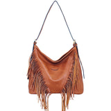 European And American Leisure Large Capacity Rivet Shoulder Messenger Bag For Women