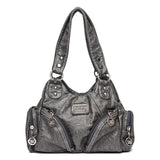 Vintage Soft Leather New Diagonal Single Shoulder Bag For Women
